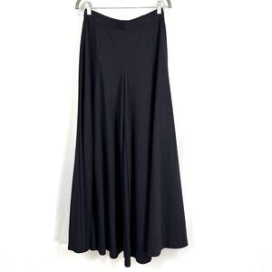 Candiss Cole Designs Women’s Small Black Wide Leg Drapey Pants Pull On Bottoms